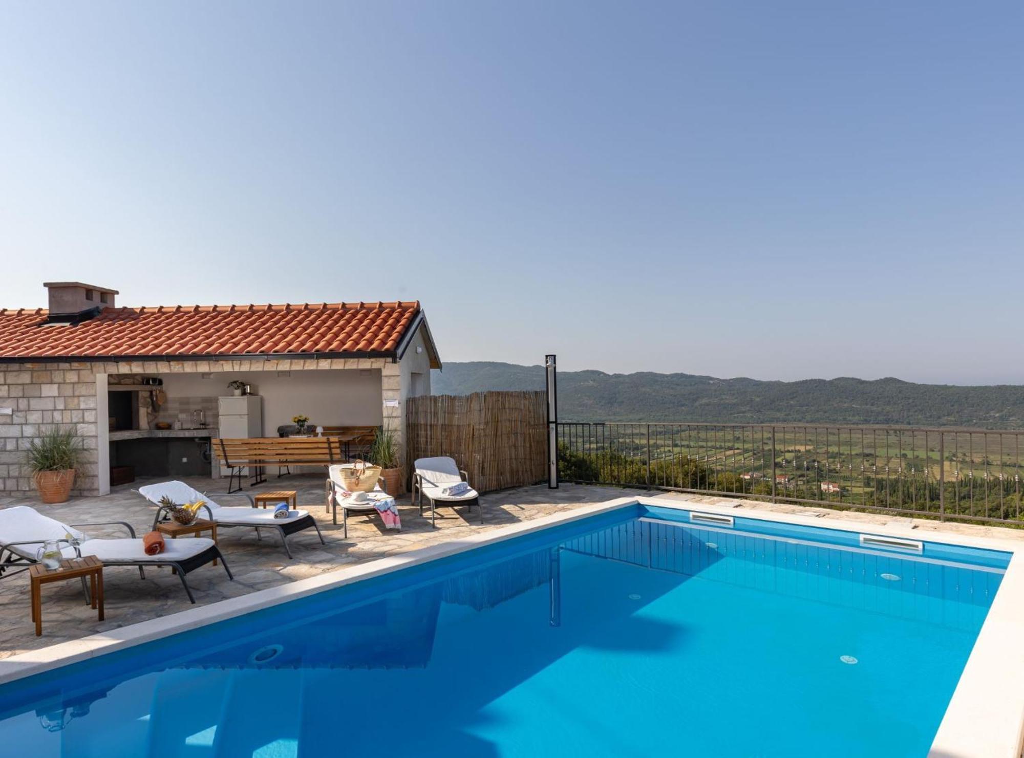 Villa Source With Private Pool Pridvorje Luaran gambar